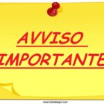AVVISO IMPORTANTE – Circolare n. 29 – Ripresa delle attività didattiche plesso Papa Giovanni.