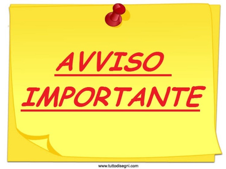 AVVISO IMPORTANTE – Circolare n. 29 – Ripresa delle attività didattiche plesso Papa Giovanni.