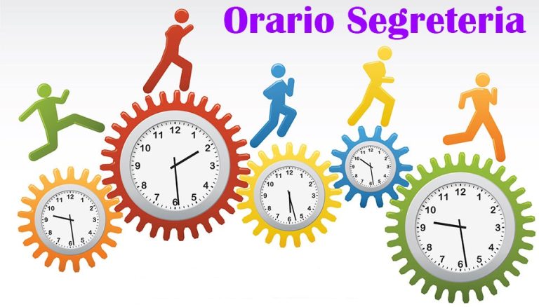 Segreteria – Orario di ricevimento dal 29-09-2025