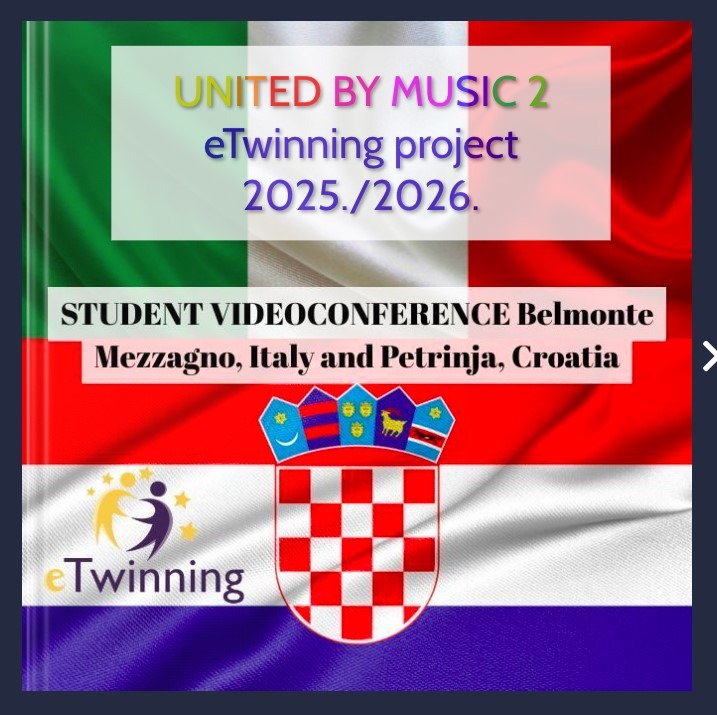 Videoconferenza tra l’I.C. “Ventimiglia-Wojtyla” di Belmonte Mezzagno e la scuola croata “Mate Lovrak” di Petrinja: un ponte digitale tra studenti 