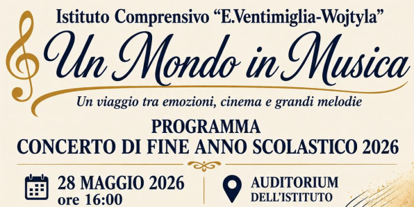 Concerto di Fine Anno 2026 – “Un Mondo in Musica”